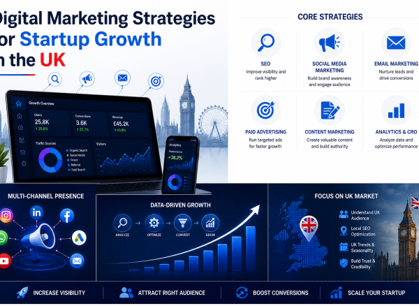 Digital Marketing Strategies for Startup Growth in the UK Digital Marketing Strategies for Startup Growth in the UK