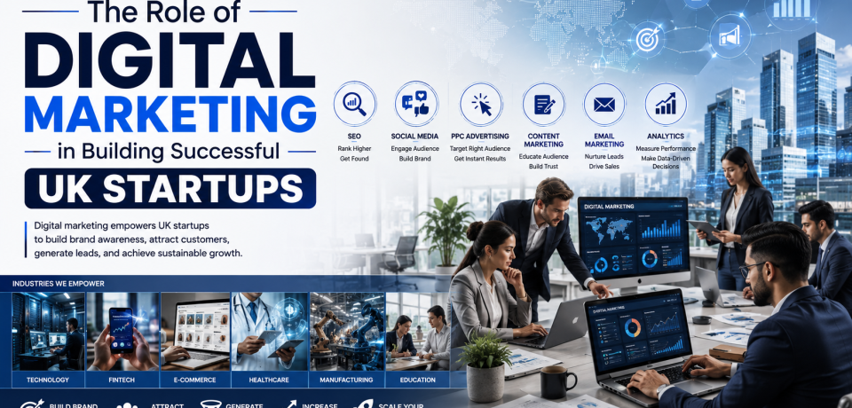 The Role of Digital Marketing in Building Successful UK Startups The Role of Digital Marketing in Building Successful UK Startups