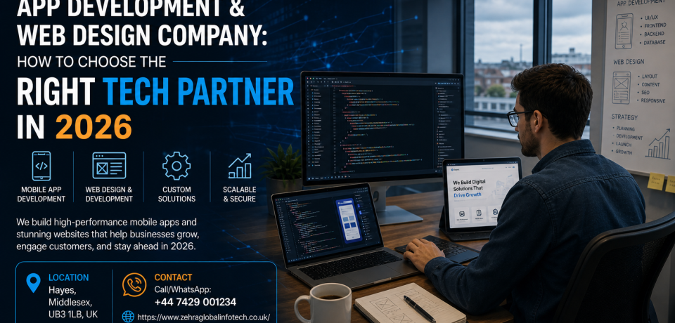 🚀 App Development & Web Design Company 🚀 App Development & Web Design Company: How to Choose the Right Tech Partner in 2026